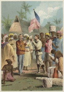 A reunião de Henry Morton Stanley e David Livingstone