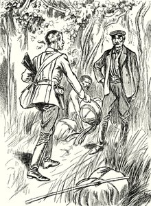 O encontro de Stanley e Livingstone (litografia) de English School