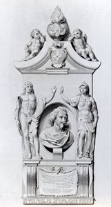 O monumento de Sir Robert Ayton, 1798 de English School