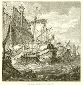 A batalha naval ao largo do Cabo Pelorus