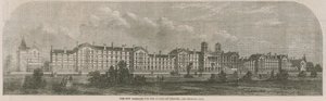 O novo quartel para os guardas no Chelsea de English School