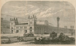 A nova estação de alto nível no Palácio de Cristal de English School