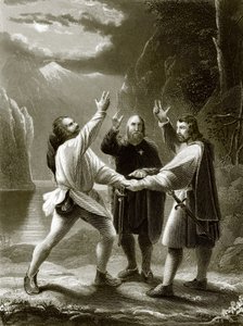 O juramento dos três suíços de English School