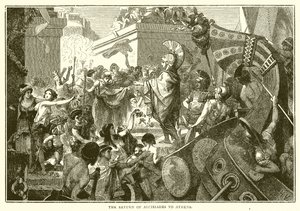 O retorno de Alcibíades a Atenas de English School
