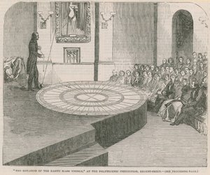 A rotação da Terra tornou visível de English School