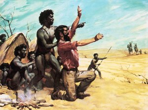 O único sobrevivente da expedição de Burke e Wills: um homem chamado King de English School