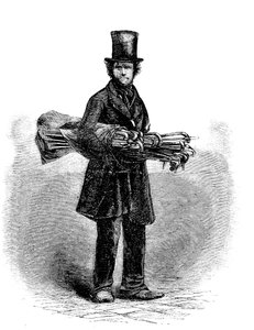 O vendedor ambulante de bengalas de English School
