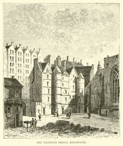 A prisão de tolbooth, Edimburgo de English School