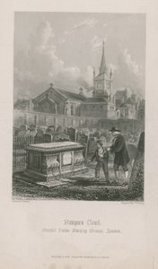 O túmulo de John Bunyan de English School
