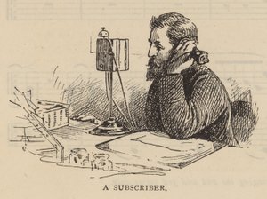O funcionamento do telefone: um assinante de English School