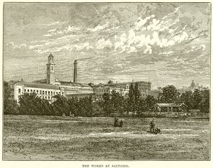 As obras em Saltaire de English School