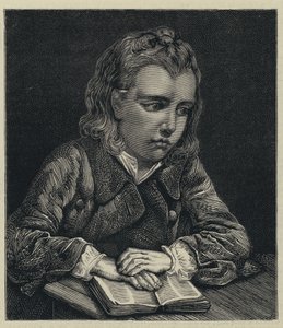O jovem estudante (gravura) de English School