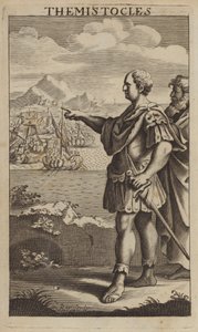Teístocles, político ateniense e general (gravura) de English School
