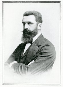 Theodor Herzl (1860-1904) (foto a p/b) de English School