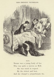 Havia uma jovem senhora de Lee (gravura) de English School