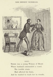 Havia uma jovem mulher de Hessle (gravura) de English School