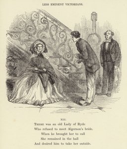 Havia uma velha senhora de Ryde (gravura) de English School