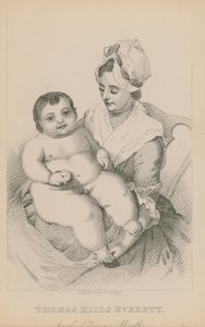 Thomas Hills Everett, com onze meses de English School