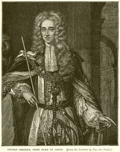 Thomas Osborne, primeiro duque de Leeds de English School