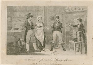 Thomas Topham, o homem forte de Islington de English School
