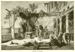 Tiberius em Capreae de English School