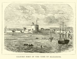 Tilbury Fort no tempo de Elizabeth de English School