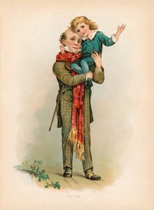 Tiny Tim (chromolitho) de English School