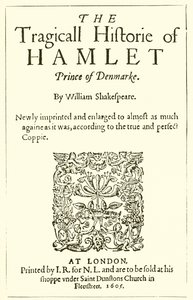 Página de título de Shakespeares Hamlet de English School