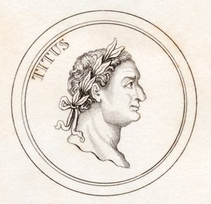 Titus, do &39;Crabb&39;s Historical Dictionary&39;, publicado em 1825 de English School