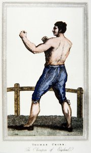 Tom Cribb (cor litho) de English School