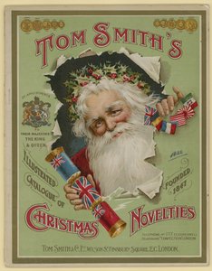 Tom Smith & Co Ltd, Novidades de Natal, Biscoitos de Natal, Capa de Brochura de English School