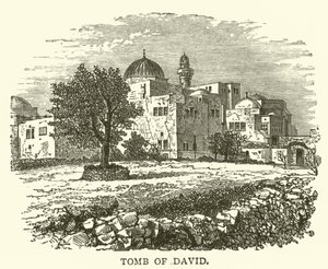Túmulo de David (gravura) de English School