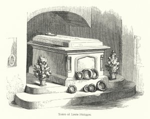 Túmulo de Louis Philippe (gravura) de English School
