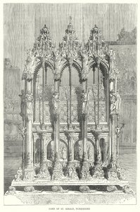Túmulo de São Sebaldo, Nuremberga (gravura) de English School