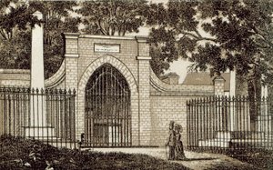 Túmulo de Washington, Monte Vernon (Litho) de English School