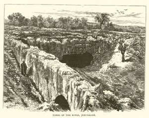 Túmulos dos Reis, Jerusalém (gravura) de English School
