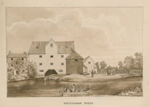 Tottenham Mills, Londres (wc no papel) de English School