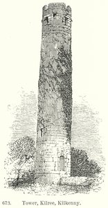 Torre, Kilree, Kilkenny (gravura) de English School