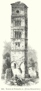 Torre de Puissalicon (gravura) de English School