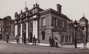 Prefeitura, Cardiff (litho) de English School
