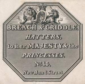 Cartão de comércio, violação e Criddle de English School