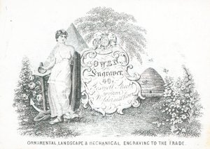 Cartão de comércio, Owen de English School