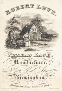 Cartão de comércio, Robert Lowe de English School