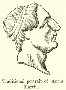 retrato tradicional de Marcius de English School