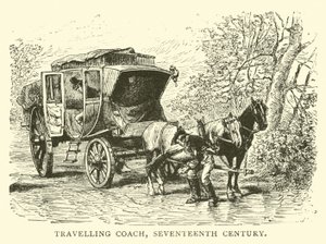Treinador viajante, século XVII de English School