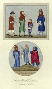 Vestidos itinerantes do século XIV de English School