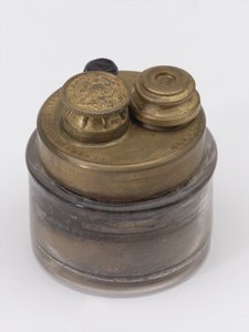 Tinteiro de viagem, c.1815 (tinteiro) de English School