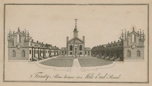 Trinity Alms Houses em Mile End Road de English School