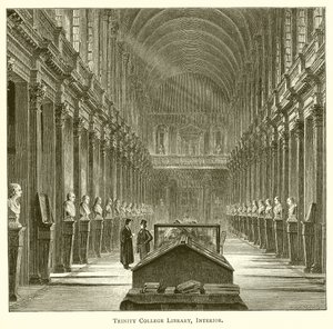 Trinity College Library, interior de English School