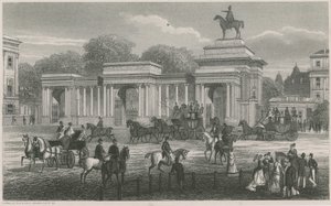 Arco triunfal, canto hyde park, londres de English School